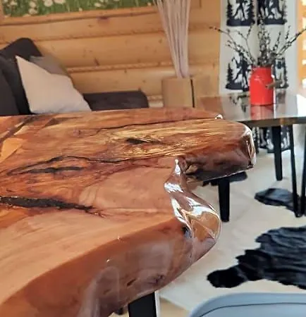 Goralskie Na Podhalu Z Jacuzzi Деревянный коттедж Маньови